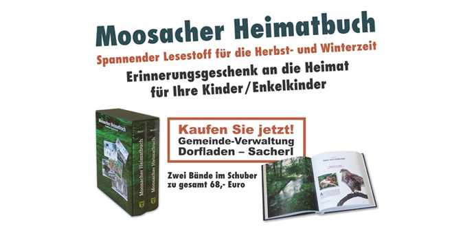 Heimatbuch Moosach Erinnerungsgeschenk